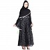 Abaya - Umbrella abaya with cut dana work